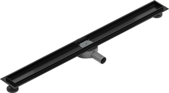 Mexen Flat 360 teleso odtokového sprchového žľabu s otočným sifónom 80 cm, Čierna - 1740080