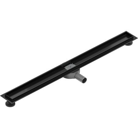 Mexen Flat 360° korpus k lineárnemu odtoku otočný 90 cm, čierny - 1740090