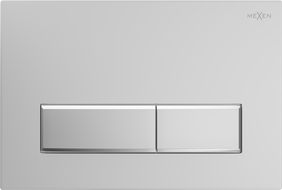 Mexen Fenix 09 splachovacie tlačidlo, matný chróm - 600902