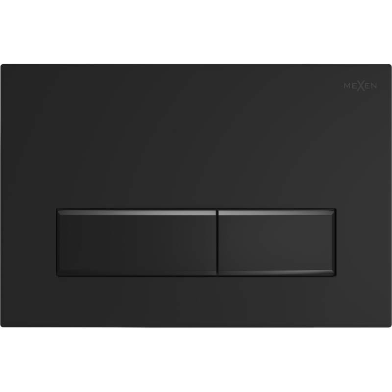 Mexen Fenix 09 splachovací tlačidlo, čierny matný - 600903