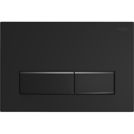 Mexen Fenix 09 splachovací tlačidlo, čierny matný - 600903