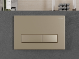 Mexen Fenix 09 splachovacie tlačidlo, zlaté šampanské - 600904