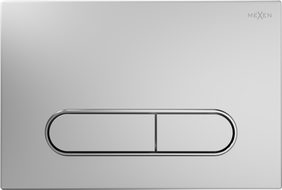 Mexen Fenix 11 splachovací tlačidlo, chróm matný - 601102