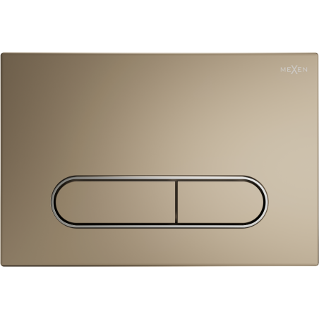 Mexen Fenix 11 splachovací tlačidlo, zlatá šampanská - 601104