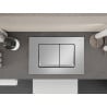 Mexen Fenix 10 XS splachovacie tlačidlo, Matná chrómová - 601002