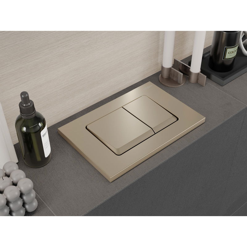 Mexen Fenix 10 XS splachovací tlačidlo, zlatá šampanská - 601004