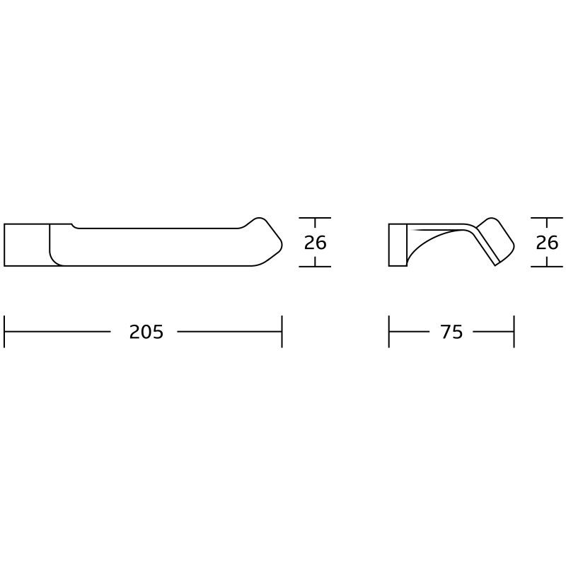 Mexen Rino držiak na toaletný papier, čierny - 7027033-70