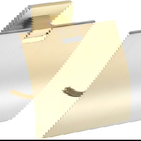 Mexen Arno držiak na toaletný papier, zlatý matný - 7020733-55