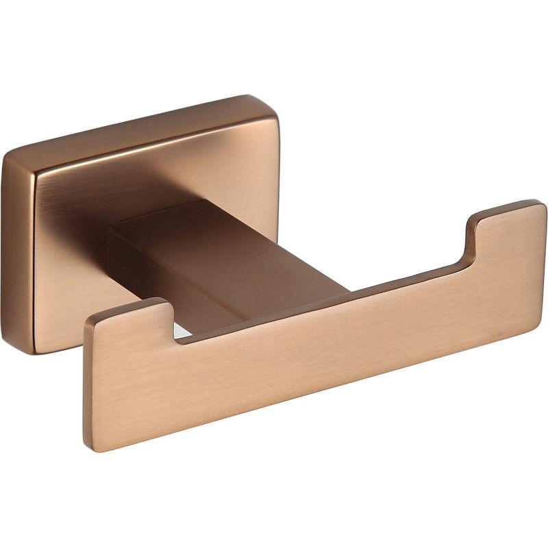 Mexen Arno dvojitý háčik na uteráky, brúsená meď - 7020735-65