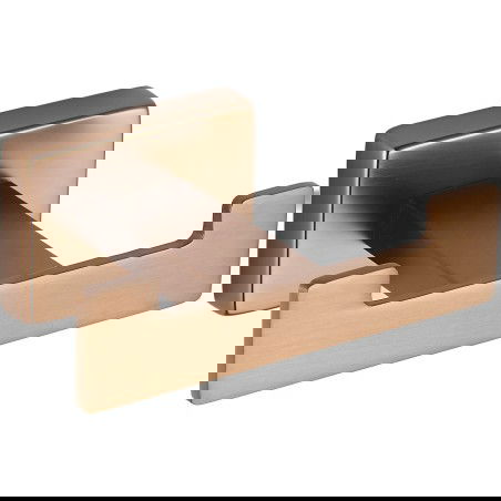 Mexen Arno dvojitý háčik na uteráky, brúsená meď - 7020735-65