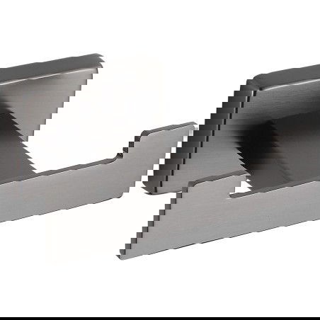 Mexen Arno dvojitý háčik na uterák, kartáčovaná gun gray - 7020735-66