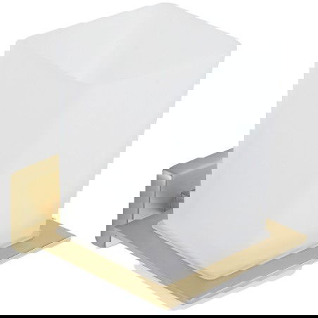 Mexen Arno pohár na zubné kefky, zlatý kartáčovaný - 7020738-55