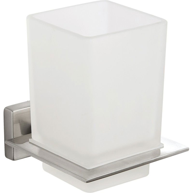 Mexen Arno pohár na zubné kefky, brúsený nikel - 7020738-97