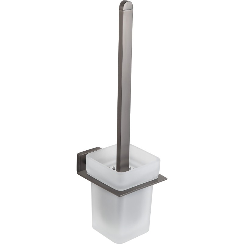 Mexen Arno toaletná kefa, brúsená gun gray - 7020750-66