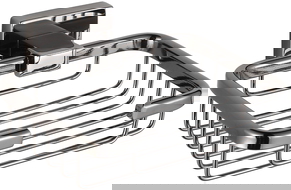 Mexen Arno mydelnička, čierny chróm - 7020751-73