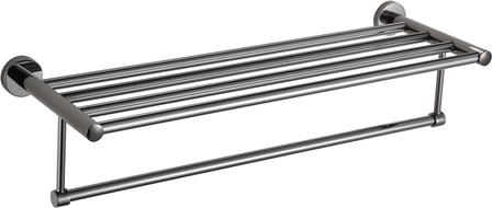 Mexen Remo polica na uterák, čierny chróm - 7050720-73