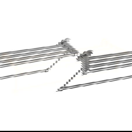 Mexen Remo polička na uterák, brúsený nikel - 7050720-97