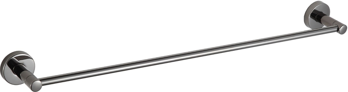 Mexen Remo vešiak na uteráky, čierny chróm - 7050724-73