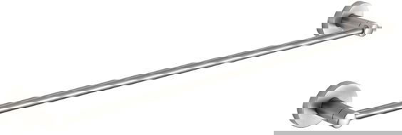 Mexen Remo vešiak na uteráky, brúsený nikel - 7050724-97