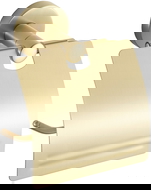 Mexen Remo držiak na toaletný papier, zlatý kartáčovaný - 7050733-55