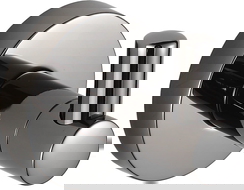 Mexen Remo háčik na uterák, čierny chróm - 70507351-73