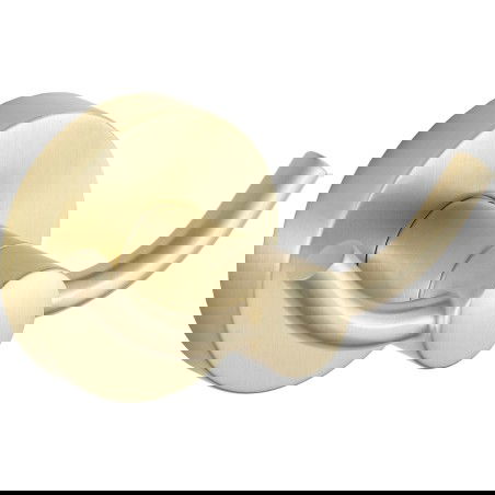 Mexen Remo dvojitý háčik na uterák, zlatý brúsený - 70507352-55