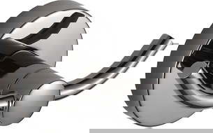 Mexen Remo dvojitý háčik na uteráky, čierny chróm - 70507352-73