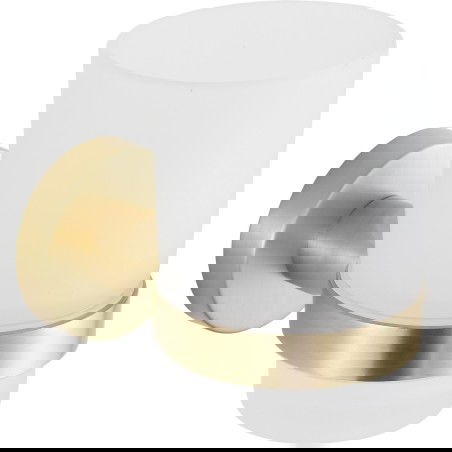 Mexen Remo pohár na zubnú kefku, zlatý kartáčovaný - 7050738-55