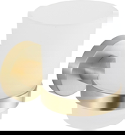 Mexen Remo pohár na zubnú kefku, zlatý kartáčovaný - 7050738-55