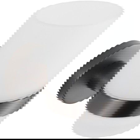 Mexen Remo pohár na zubné kefky, kartáčovaná gun gray - 7050738-66