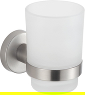 Mexen Remo pohár na zubné kefky, brúsený nikel - 7050738-97