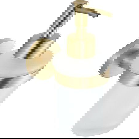 Mexen Remo dávkovač mydla, zlatý kartáčovaný - 70507388-55