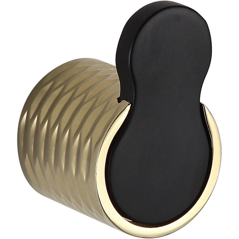 Mexen Base háčik na uterák, čierny/zlatý - 7088235-57