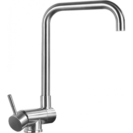 Mexen Madox kuchynská batéria na inštaláciu pod okno, inox - 672000-00