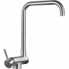 Mexen Madox kuchynská batéria na inštaláciu pod okno, inox - 672000-00