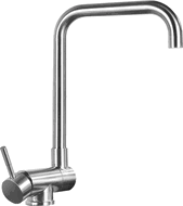 Mexen Madox kuchynská batéria podokenná, inox - 672000-00