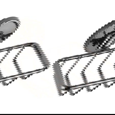 Mexen Remo mydelnička, čierny chróm - 7050751-73