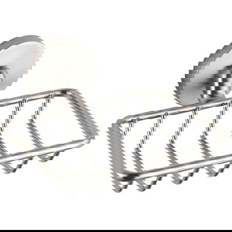 Mexen Remo polička na mýdlo, brúsený nikel - 7050751-97