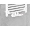 Mexen radiátorový ventil rohový, Duplex, DN50, biely - W907-000-20