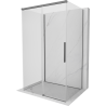 Mexen Rox-3S sprchová kabína 3-stenová posuvná 115 x 75 cm, transparentná, gun metal - 8C2-115-075-95-00-3S