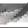 Mexen Velar vaňová zástena 2-krídlová posuvná 150 x 150 cm, transparentná, gun metal - 896-150-000-01-95