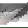 Mexen Velar dvojkrídlový posuvný vaňový panel 120 x 150 cm, priehľadný, gun metal - 896-120-000-01-95
