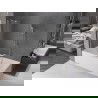 Mexen Velar sprchová zástena 2-krídlová posuvná 80 x 150 cm, priehľadná, brúsený nikel - 896-080-000-01-97