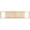 Mexen Bamboo polička na vaňu 70 cm, prírodný bambus - 701070-00