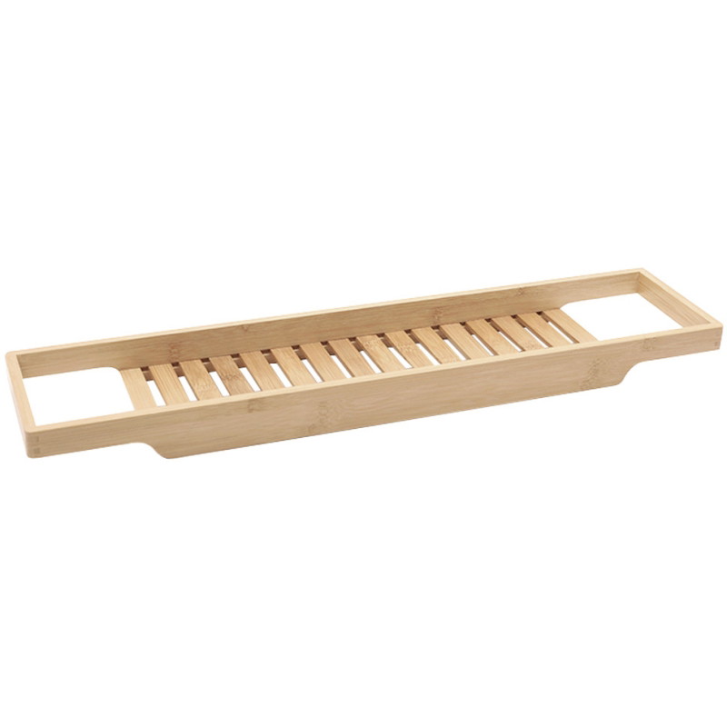 Mexen Bamboo polička na vaňu 70 cm, bambus prírodný - 701070-00