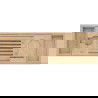 Mexen Bamboo polica na vaňu 70-105 cm, bambus natural - 701170-00