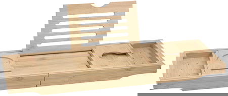 Mexen Bamboo polica na vaňu 70-105 cm, bambus natural - 701170-00