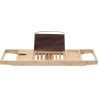 Mexen Bamboo polica na vaňu 70-100 cm, bambus natural - 701270-00