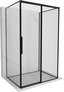 Mexen Rox-3S sprchová kabína 3-stenná posuvná pravá 105 x 80 cm, čierny rám, čierna - 8C2-105-080-70-70-3S-P