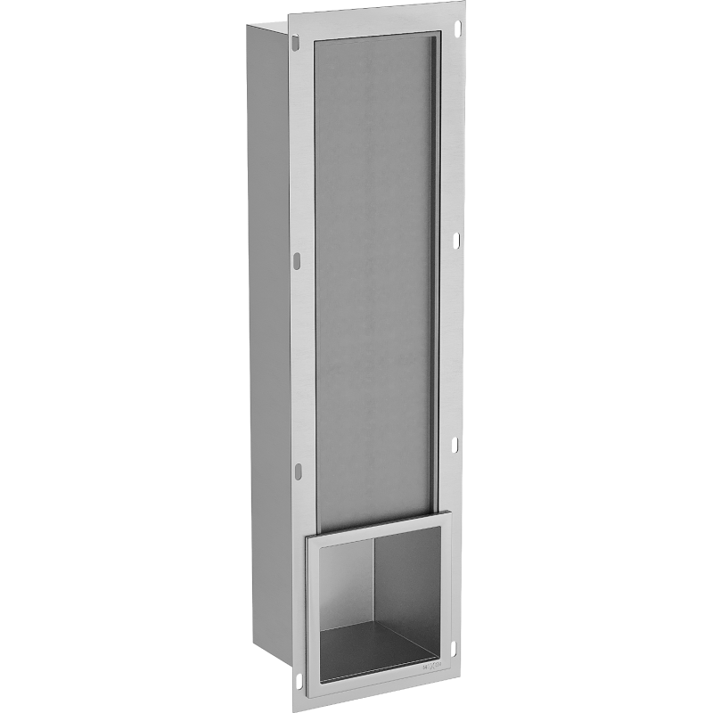 Mexen X-Wall-B zásobník na toaletný papier, inox - 1915